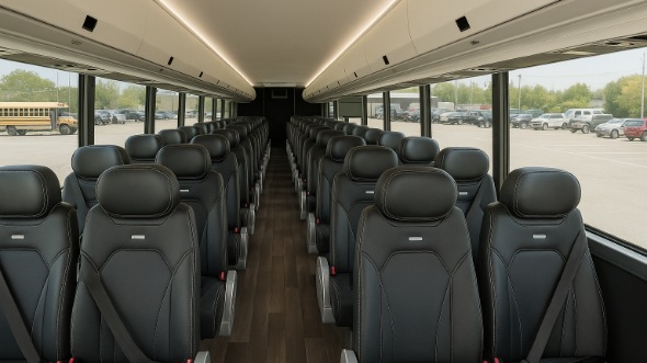 mount prospect 15 passenger minibus inside